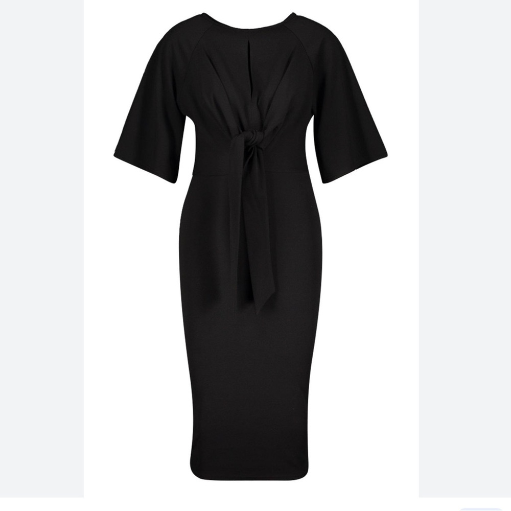 Boohoo black dress, New, 8